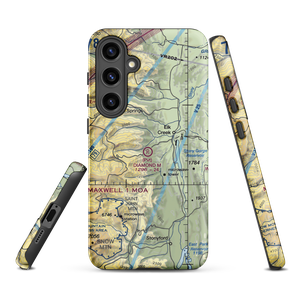 Diamond M Ranch Airport (90CL) VFR Sectional Samsung Phone Case