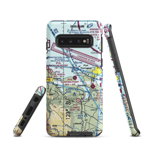 Diamond Point Airstrip (2WA1) VFR Sectional Samsung Phone Case