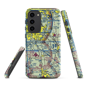 Diamond S Airport (GA89) VFR Sectional Samsung Phone Case