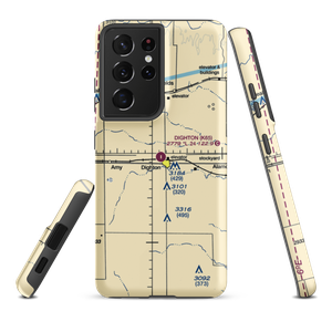 Dighton Airport (K65) VFR Sectional Samsung Phone Case