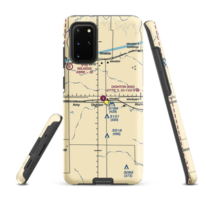 Dighton Airport (K65) VFR Sectional Samsung Phone Case