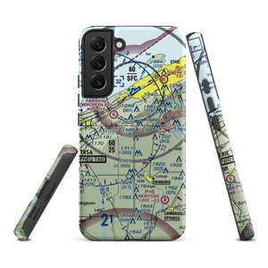 Dillen Personal Airport (PA02) VFR Sectional Samsung Phone Case