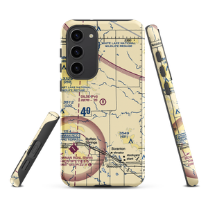 Dilse Private Airstrip (NA98) VFR Sectional Samsung Phone Case