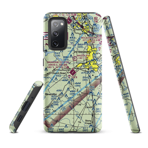 Dinwiddie County Airport (PTB) VFR Sectional Samsung Phone Case