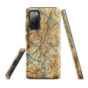 Dixie US Forest Service Airport (A05) VFR Sectional Samsung Phone Case