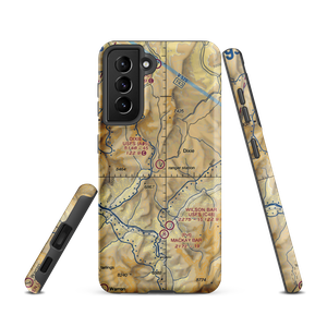 Dixie US Forest Service Airport (A05) VFR Sectional Samsung Phone Case