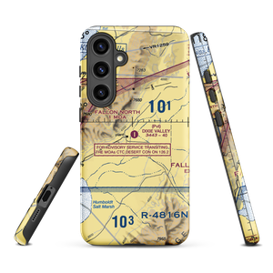 Dixie Valley Airport (NV30) VFR Sectional Samsung Phone Case