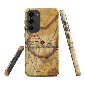 Dixon Airport (DWX) VFR Sectional Samsung Phone Case