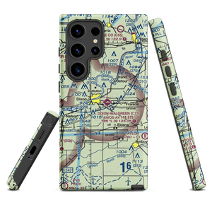 Dixon Municipal Charles R. Walgreen Field (C73) VFR Sectional Samsung Phone Case