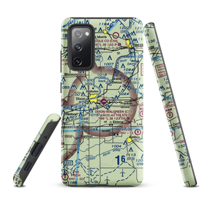 Dixon Municipal Charles R. Walgreen Field (C73) VFR Sectional Samsung Phone Case