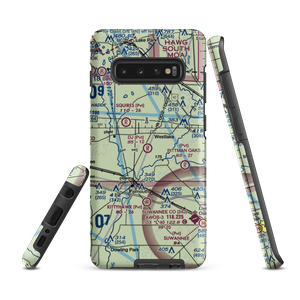 DJ Farm Airport (FA93) VFR Sectional Samsung Phone Case