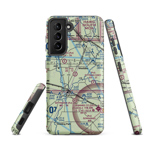 DJ Farm Airport (FA93) VFR Sectional Samsung Phone Case