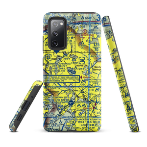 Dobbins Air Reserve Base (MGE) VFR Sectional Samsung Phone Case