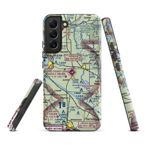 Dodge County Airport (UNU) VFR Sectional Samsung Phone Case