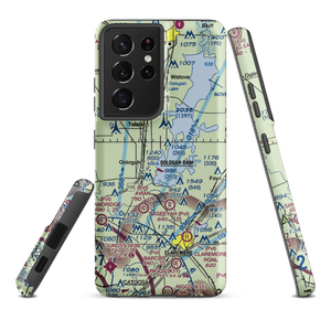 Dog Iron Ranch Airport (OK37) VFR Sectional Samsung Phone Case