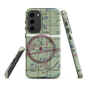 Dog Leg Airport (9NE9) VFR Sectional Samsung Phone Case