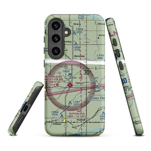 Dog Leg Airport (9NE9) VFR Sectional Samsung Phone Case