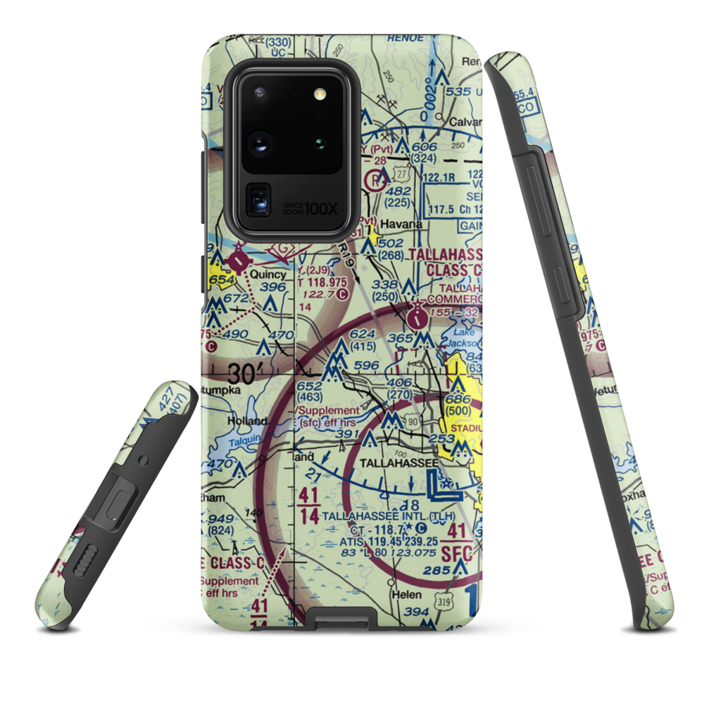 Dogwood Farm Airport (FA26) VFR Sectional Samsung Phone Case Samsung Galaxy S20 Ultra model shown