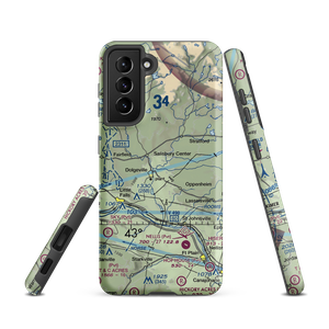 Dolgeville Airport (1F6) VFR Sectional Samsung Phone Case