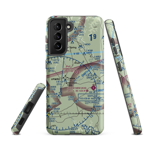 Domeyer Airport (13MO) VFR Sectional Samsung Phone Case