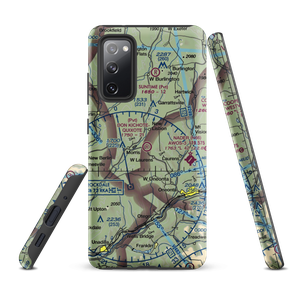 Don Kichote-Quixote Airport (21NK) VFR Sectional Samsung Phone Case