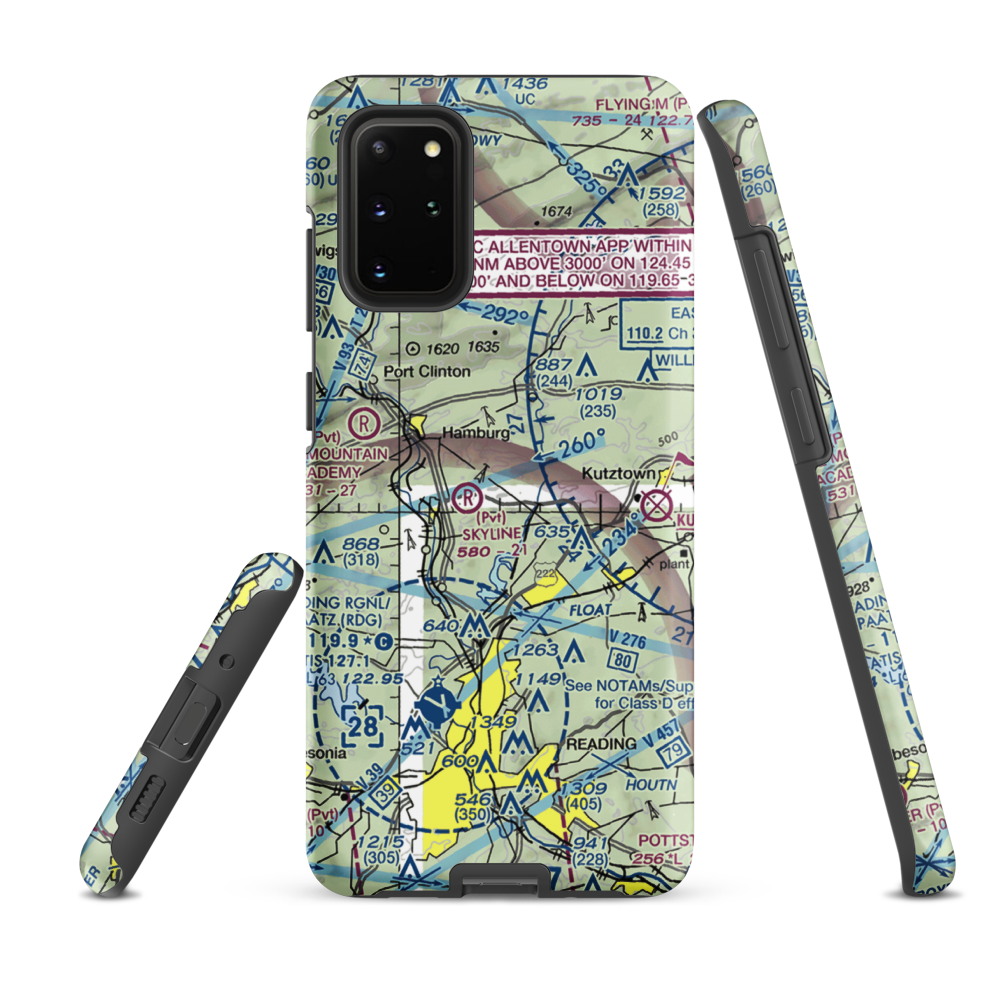 Don's Place Airpark (68PA) VFR Sectional Samsung Phone Case Samsung Galaxy S20 Plus model shown