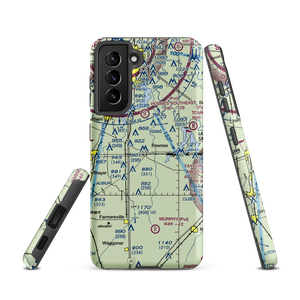 Donald A. Hamilton Airport (8LL7) VFR Sectional Samsung Phone Case