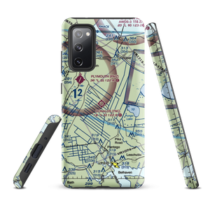 Donald's Air Park Inc. Airport (7NC) VFR Sectional Samsung Phone Case