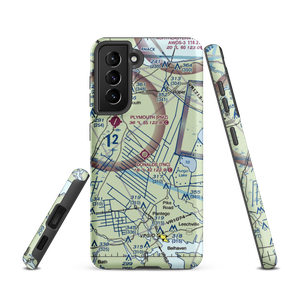 Donald's Air Park Inc. Airport (7NC) VFR Sectional Samsung Phone Case