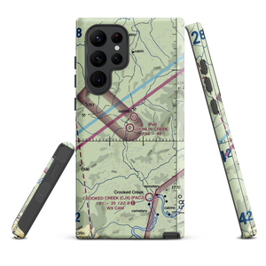 Donlin Creek Airporr (01AA) VFR Sectional Samsung Phone Case