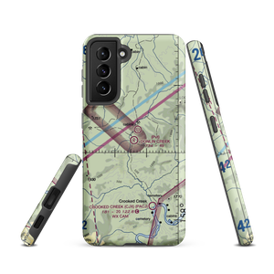 Donlin Creek Airporr (01AA) VFR Sectional Samsung Phone Case