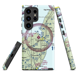 Door County Cherryland Airport (SUE) VFR Sectional Samsung Phone Case