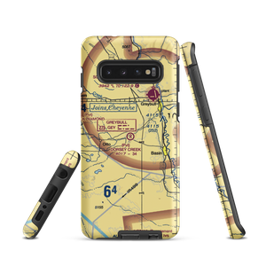 Dorsey Creek Ranch Airport (0WY1) VFR Sectional Samsung Phone Case