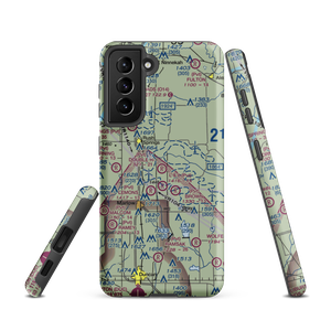 Double H Ranch Airport (OK40) VFR Sectional Samsung Phone Case