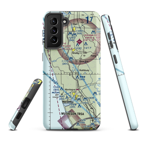 Double Jj Resort Ranch Airport (42N) VFR Sectional Samsung Phone Case