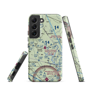 Double Springs/Winston County Airport (3M2) VFR Sectional Samsung Phone Case