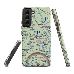 Double Springs/Winston County Airport (3M2) VFR Sectional Samsung Phone Case