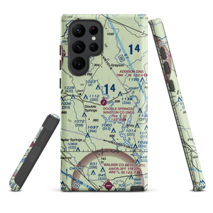 Double Springs/Winston County Airport (3M2) VFR Sectional Samsung Phone Case