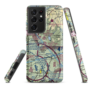 Double Tree Farm Airport (22CL) VFR Sectional Samsung Phone Case