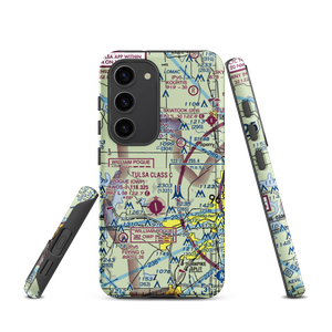 Double W Airport (3OK7) VFR Sectional Samsung Phone Case