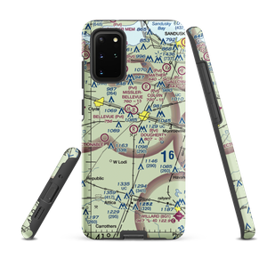 Dougherty Airport (1OH2) VFR Sectional Samsung Phone Case