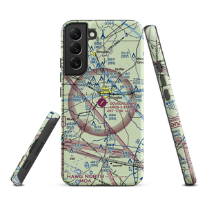 Douglas Municipal Airport (DQH) VFR Sectional Samsung Phone Case