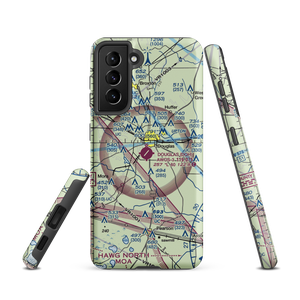 Douglas Municipal Airport (DQH) VFR Sectional Samsung Phone Case