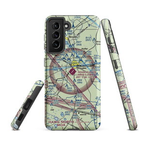 Douglas Municipal Airport (DQH) VFR Sectional Samsung Phone Case