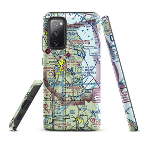 Dover Air Force Base (DOV) VFR Sectional Samsung Phone Case