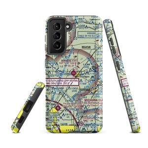 Dowagiac Municipal Airport (C91) VFR Sectional Samsung Phone Case