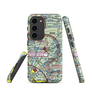 Dowagiac Municipal Airport (C91) VFR Sectional Samsung Phone Case