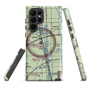 Downs Farm Private Airport (7NA0) VFR Sectional Samsung Phone Case