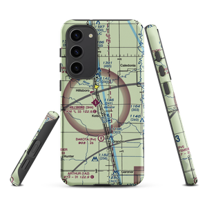 Downs Farm Private Airport (7NA0) VFR Sectional Samsung Phone Case