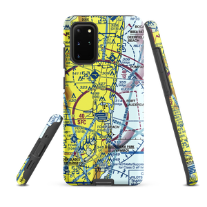 Downtown Fort Lauderdale Heliport (DT1) VFR Sectional Samsung Phone Case